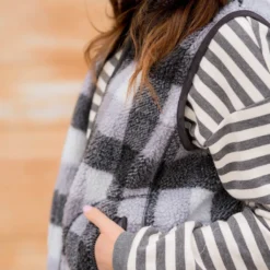 Buffalo Plaid Sherpa Vest 24 Buffalo Plaid Sherpa Vest -Women's Clothing Store BB 1280 a501efd3 3c63 42f6 ade7 8f1742c2dfa6 165797