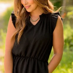 Swiss Dots Ruffle Trim Dress 27 Swiss Dots Ruffle Trim Dress -Women's Clothing Store BB 1300 c5eca8f9 0d78 4171 ba4c 60cc5b26f766 291090