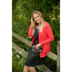 Speckled V-Neck Dress -Women's Clothing Store BB 1317