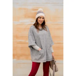 Front Pocket Popover -Women's Clothing Store BB 1318 82ec8cfc ea50 45a4 9086 b60386e72b5e