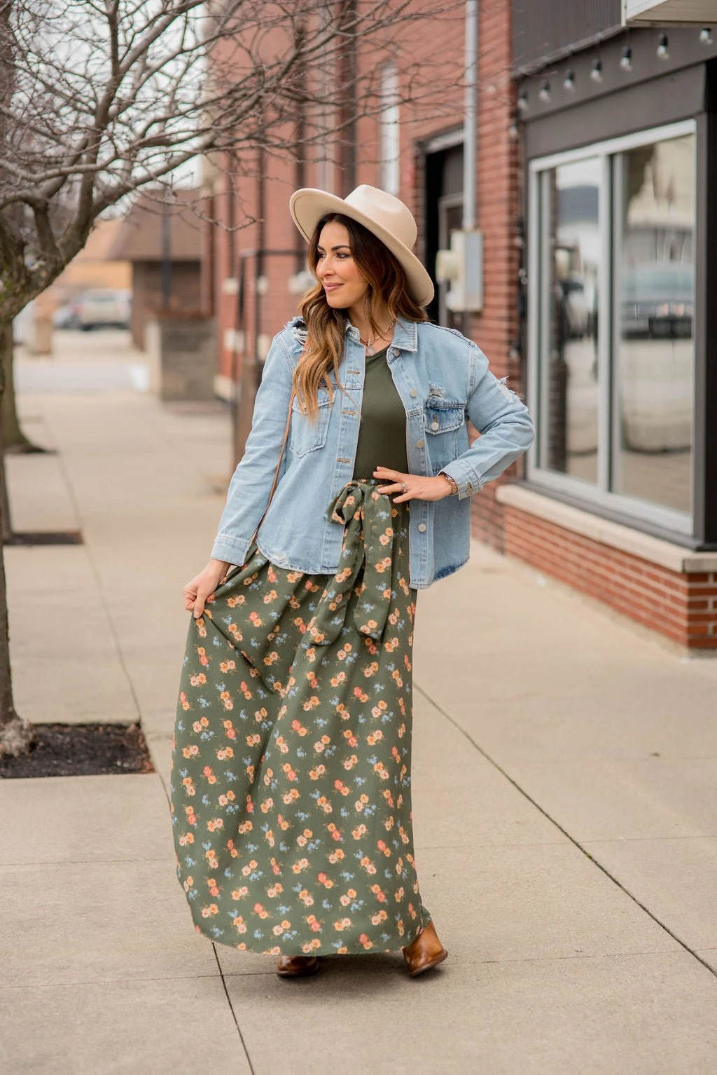 Blossoms Bottom Long Sleeve Maxi 6 Blossoms Bottom Long Sleeve Maxi - Image 6