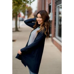 Lightweight Basic Tunic Cardigan -Women's Clothing Store BB 1324 b5bc4602 15db 4da5 af88 da5d08daa9d3