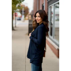 Lightweight Basic Tunic Cardigan -Women's Clothing Store BB 1328 e557e8c1 33db 4fa5 9ebe 3ea4e2e7f3d7