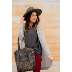 Raw Stitched Cardigan -Women's Clothing Store BB 1338 4302acd8 5eed 4d1a be7a 85292f689840