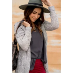 Raw Stitched Cardigan -Women's Clothing Store BB 1344 1
