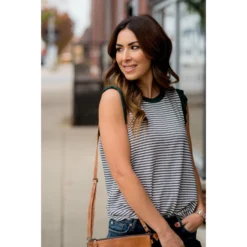 Cute & Sassy Striped Ruffle Tank 38 Cute & Sassy Striped Ruffle Tank -Women's Clothing Store BB 1345 60a41b61 31b6 4478 a73e 2324df17bfbc