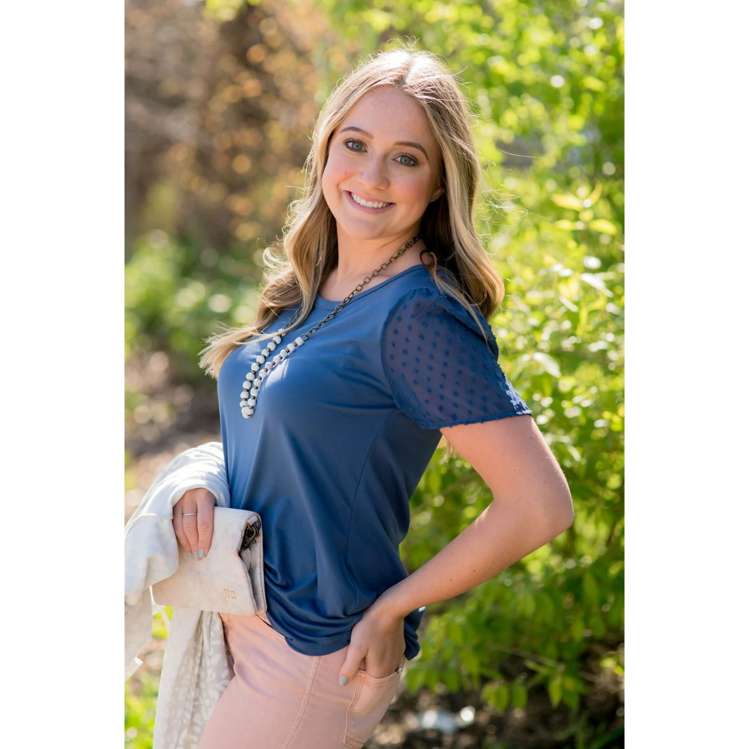 Polka Sleeve Tee 16 Polka Sleeve Tee - Image 16