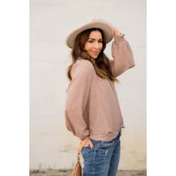 Mini Dot Drawstring Blouse -Women's Clothing Store BB 1387 e4fa0c26 4d4d 438c a5c1 7b3f96cd9358