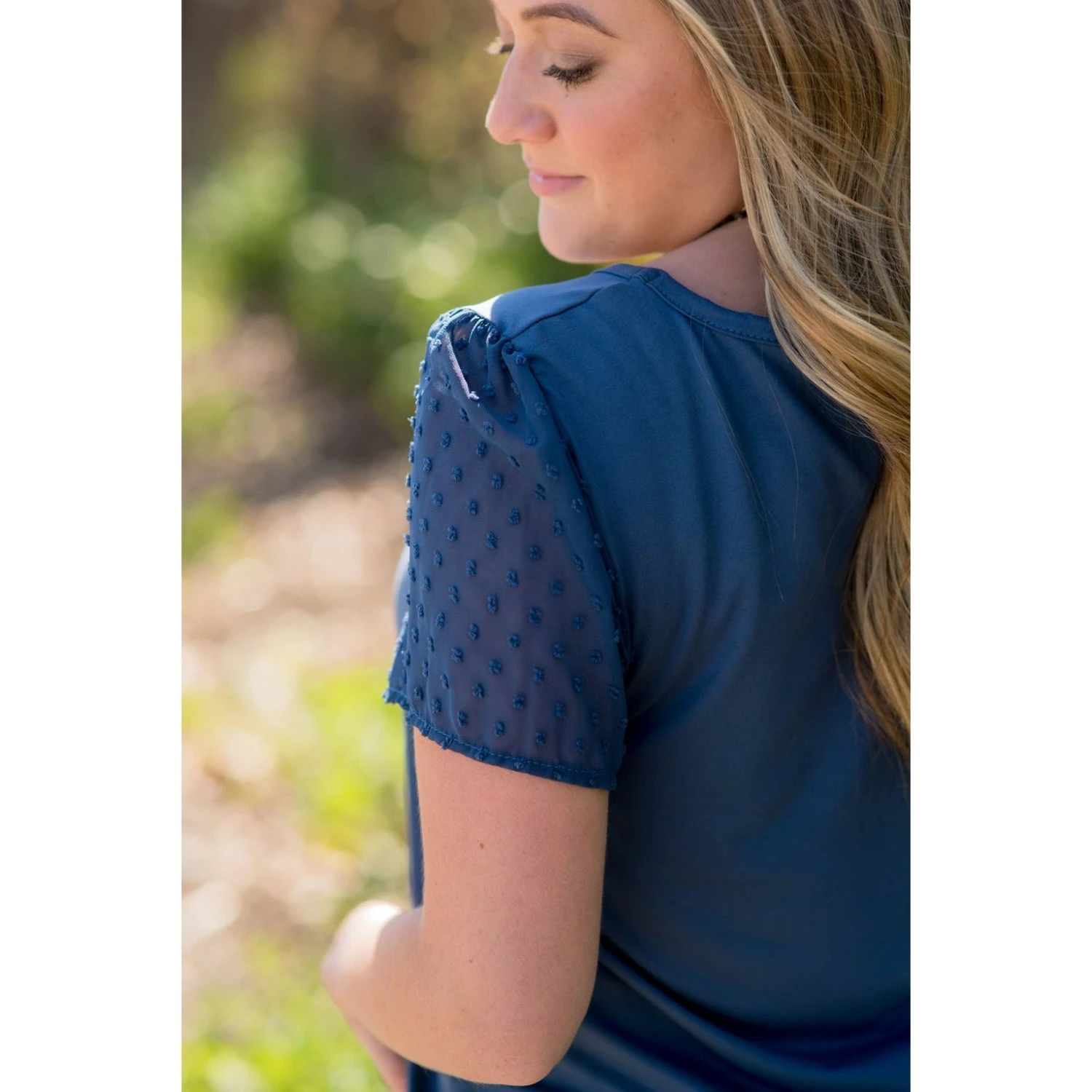 Polka Sleeve Tee 19 Polka Sleeve Tee - Image 19