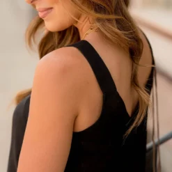 Button Accented V Tank 21 Button Accented V Tank -Women's Clothing Store BB 1393 c4a42551 a486 455a 8451 d3778ab12492 747931