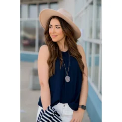 Slit Blouse Tank -Women's Clothing Store BB 1427 f9ac82b6 90f7 49ba a104 1e1764409881