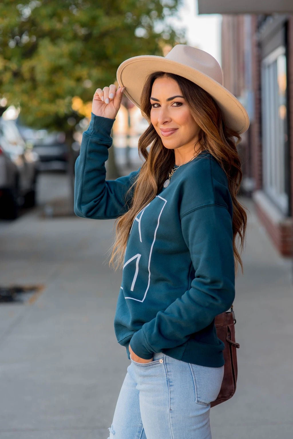 Farm Blocked Graphic Crewneck 3 Farm Blocked Graphic Crewneck - Image 3