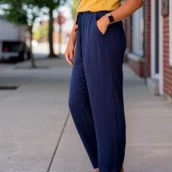 Relaxed Fit Tie Pants -Women's Clothing Store BB 1471 59438821 7a30 4866 8393 42cbcf507715 131794