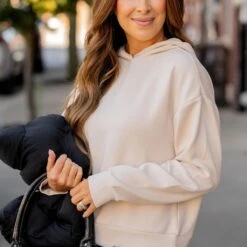 Cropped Hooded Sweatshirt 12 Cropped Hooded Sweatshirt -Women's Clothing Store BB 1490 d6813b33 2fb0 4e22 8392 4f622c27b04c 588415