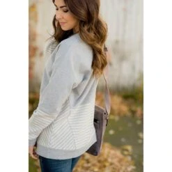 Day To Day Striped & Chevron Sweatshirt -Women's Clothing Store BB 1500 09b19e69 05b5 4c03 af52 950c80dacebd