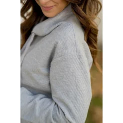 Micro Quilted Cowl Neck -Women's Clothing Store BB 1523 4b7a2a65 6982 497d 8352 66be564af6a2