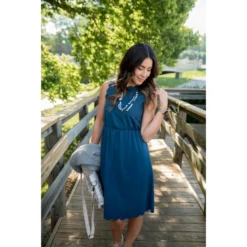 Basic Scalloped Tank Dress -Women's Clothing Store BB 1531 5f411cc1 57dc 4ac6 80bc dd3158ea028a