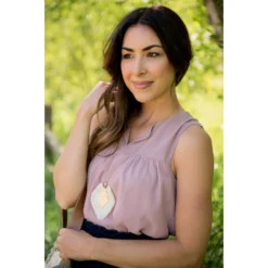 Slit Blouse Tank -Women's Clothing Store BB 1542