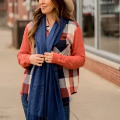 Basic Twisted Fringe Scarf