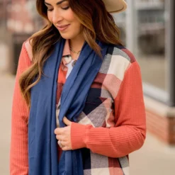 Basic Twisted Fringe Scarf -Women's Clothing Store BB 1551 4b407de2 d6bf 4979 8da5 da6aa5805b63 610507