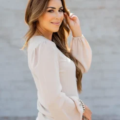 Ribbed Body Blouse Sleeve Tee -Women's Clothing Store BB 1554 18ec17be f018 4728 a6fa d6518fc49737 938589