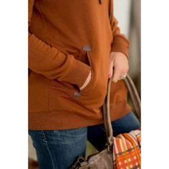 Betsey's Leather Accented Hoodie -Women's Clothing Store BB 1563 69e77d6b 1a77 4b58 a68f 88cb8a123b83