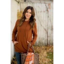 Betsey's Leather Accented Hoodie -Women's Clothing Store BB 1566 e4df2b0a 4494 4629 b19c 4b77bba5fd04