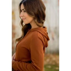 Betsey's Leather Accented Hoodie -Women's Clothing Store BB 1569 7116789d 70a5 4c34 b1c2 7412f1cae8d2