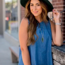 Frayed Trim Slit Tank