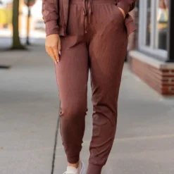 Lightly Ribbed Drawstring Joggers 15 Lightly Ribbed Drawstring Joggers -Women's Clothing Store BB 1604 2958e190 5e0d 4d43 9b73 f88395156793 282172