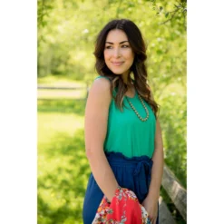 Betsey's Basic Bamboo Tank -Women's Clothing Store BB 1608