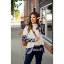 Cowl Neck Accent Tunic Sweatshirt -Women's Clothing Store BB 1645 5e3f2b07 9d5d 469e aa14 0967a8e6ed16