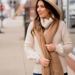 Side Slit Knit Cowl Neck Sweater -Women's Clothing Store BB 1648 c4dfb9d3 bc66 456d aba7 e267677e8965 272689