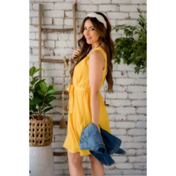 Knot Tank Dress -Women's Clothing Store BB 1652 91d8c079 6869 4eab ab68 70c819d109ad