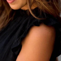 Subtle Textured Ruffle Trim Tank -Women's Clothing Store BB 1657 910da252 c347 4bb5 9407 283cd495c809 752270