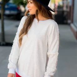 Cinch Sleeve Sweatshirt -Women's Clothing Store BB 1683 8e2159cf 6b33 4b63 aac8 b279bb2ef4e0 576229