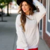 Cinch Sleeve Sweatshirt