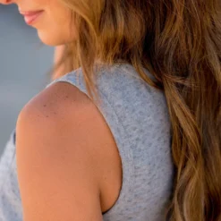 Textured Dots Pocket Tank -Women's Clothing Store BB 1702 cc45a72a 6d9e 4672 925d 786cb2e68c85