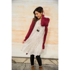 Beaded Fringe Necklace -Women's Clothing Store BB 1706