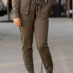 Lightly Ribbed Drawstring Joggers 24 Lightly Ribbed Drawstring Joggers -Women's Clothing Store BB 1721 6c1fb7d0 9f7e 4eb4 a6a2 d5c26ddf5316 215117