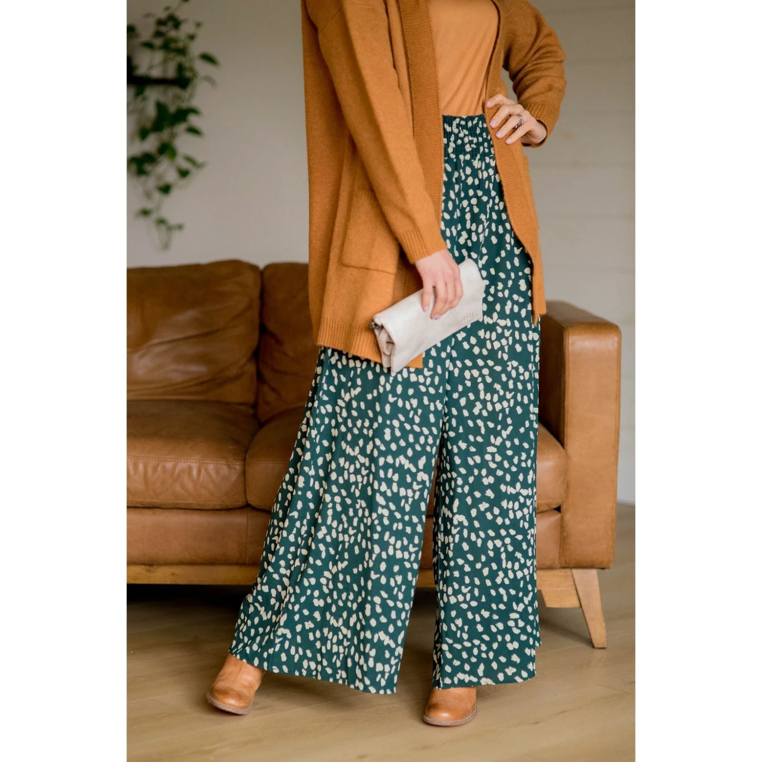 Wide Leg Leopard Pants 2 Wide Leg Leopard Pants - Image 2
