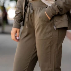 Lightly Ribbed Drawstring Joggers 25 Lightly Ribbed Drawstring Joggers -Women's Clothing Store BB 1729 0964499d 5b71 41ce 82d6 5fa481fa08ca 108385