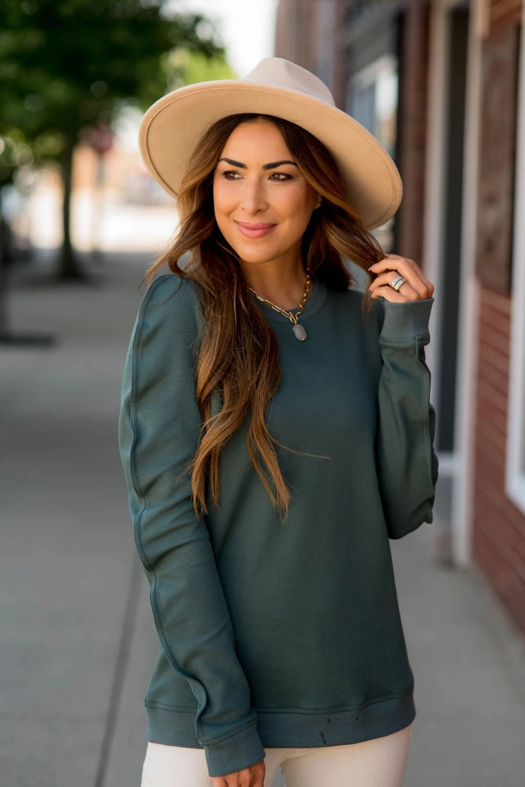 Wavy Seamed Sweatshirt 12 Wavy Seamed Sweatshirt - Image 12