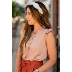 All Over Ruffles V-Neck Tank 26 All Over Ruffles V-Neck Tank -Women's Clothing Store BB 1735 595106fa 2491 4393 a9d5 ecbcdc60424f