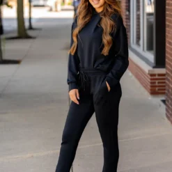 Zipper Bottom Drawstring Pants -Women's Clothing Store BB 1749 7fc0f3ae 0336 4985 b70e 53bef0de6cf5 646367