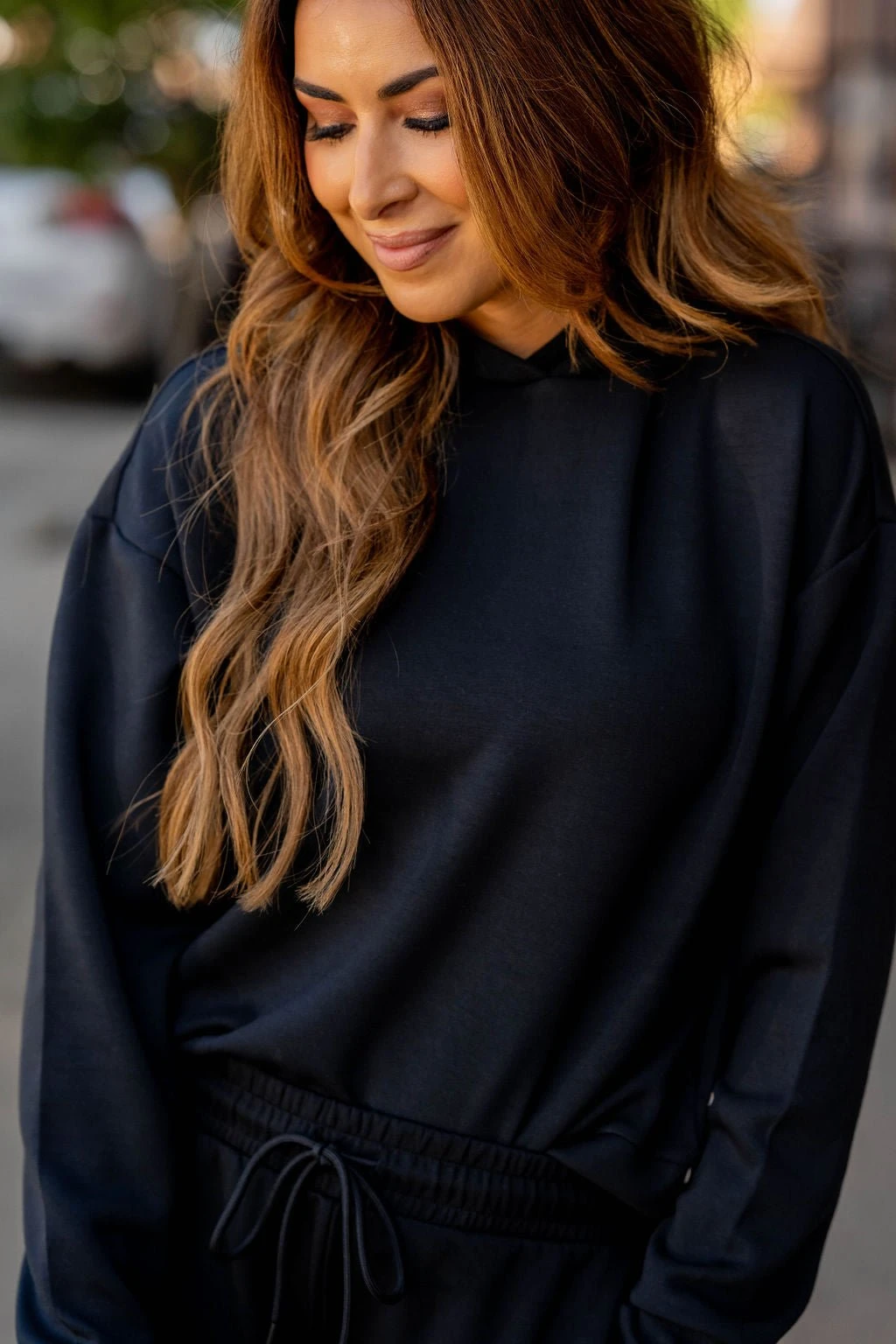 Cropped Hooded Sweatshirt 11 Cropped Hooded Sweatshirt - Image 11