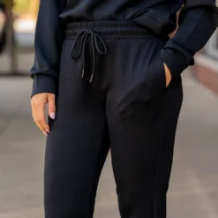 Zipper Bottom Drawstring Pants -Women's Clothing Store BB 1766 45ab5bb4 5498 49aa bffa 43fa211b08bd 936446