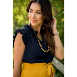 V-Neck Ruffle Tank 31 V-Neck Ruffle Tank -Women's Clothing Store BB 1776 scaled 144317