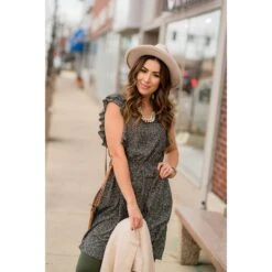 Mini Dot Ruffle Sleeve Dress -Women's Clothing Store BB 1794 d50c268d 771d 42ab 9fcb 88f6554a10be