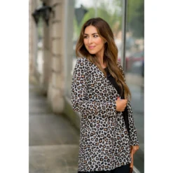 Basic Leopard Tunic Cardigan -Women's Clothing Store BB 1817 c6eaafa6 8e7b 4904 a7cb e028ab3202cb